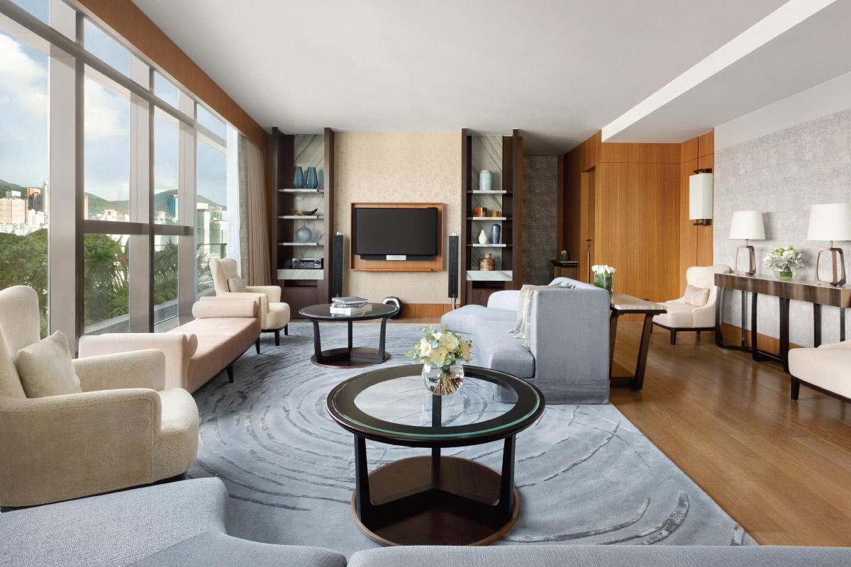 Kerry Hotel Hong Kong By Shangri-La Exterior foto A suite at the hotel