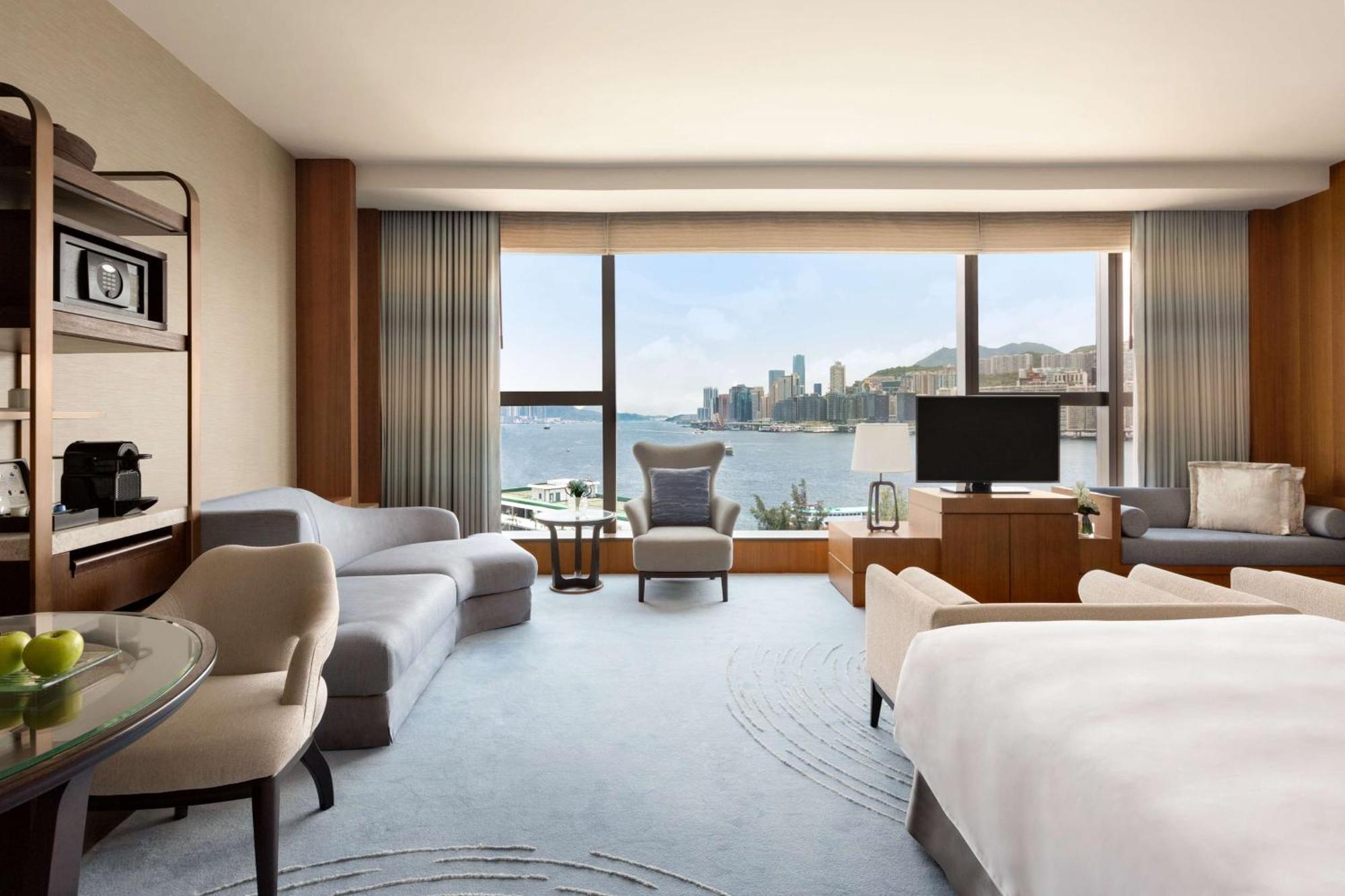 Kerry Hotel Hong Kong By Shangri-La Exterior foto Deluxe Harbour View Room